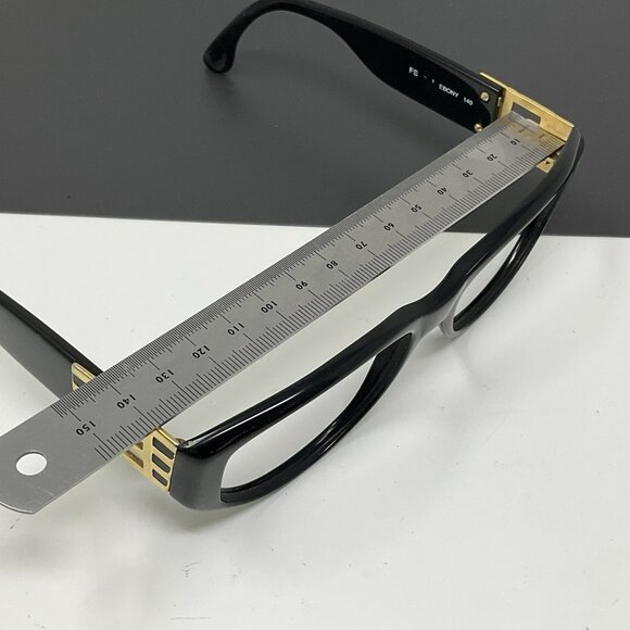 fendi sunglasses Frame Women FS 111  140 Ebony (  Black and gold ) main image 2
